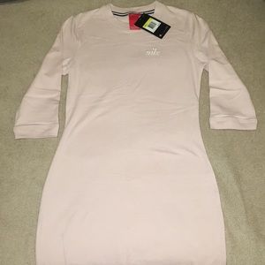 NWT Nike bodycon Pink dress